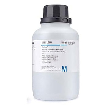 氟化物标准溶液，可追溯至 NIST SRM，水中的 NaF，1000mg/LF，CertiPure (R) 119814，500MLMerck(默克密理博)1.19814.0500